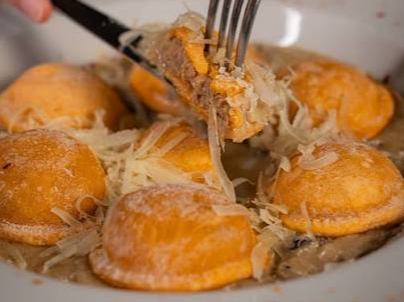 Sorrentinos de Pollo y Nuez