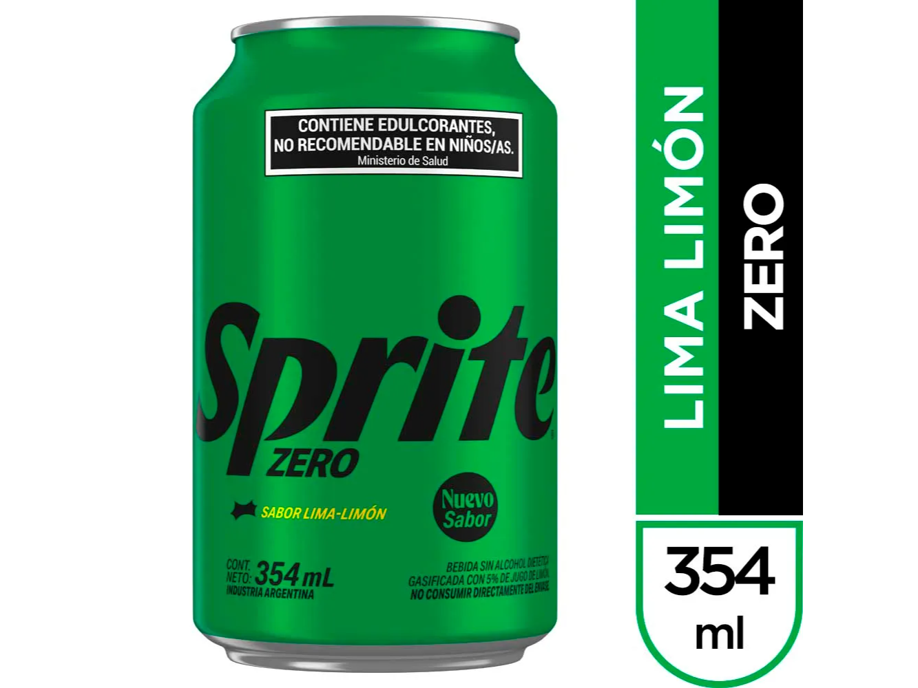 Lata Sprite Zero 354ML