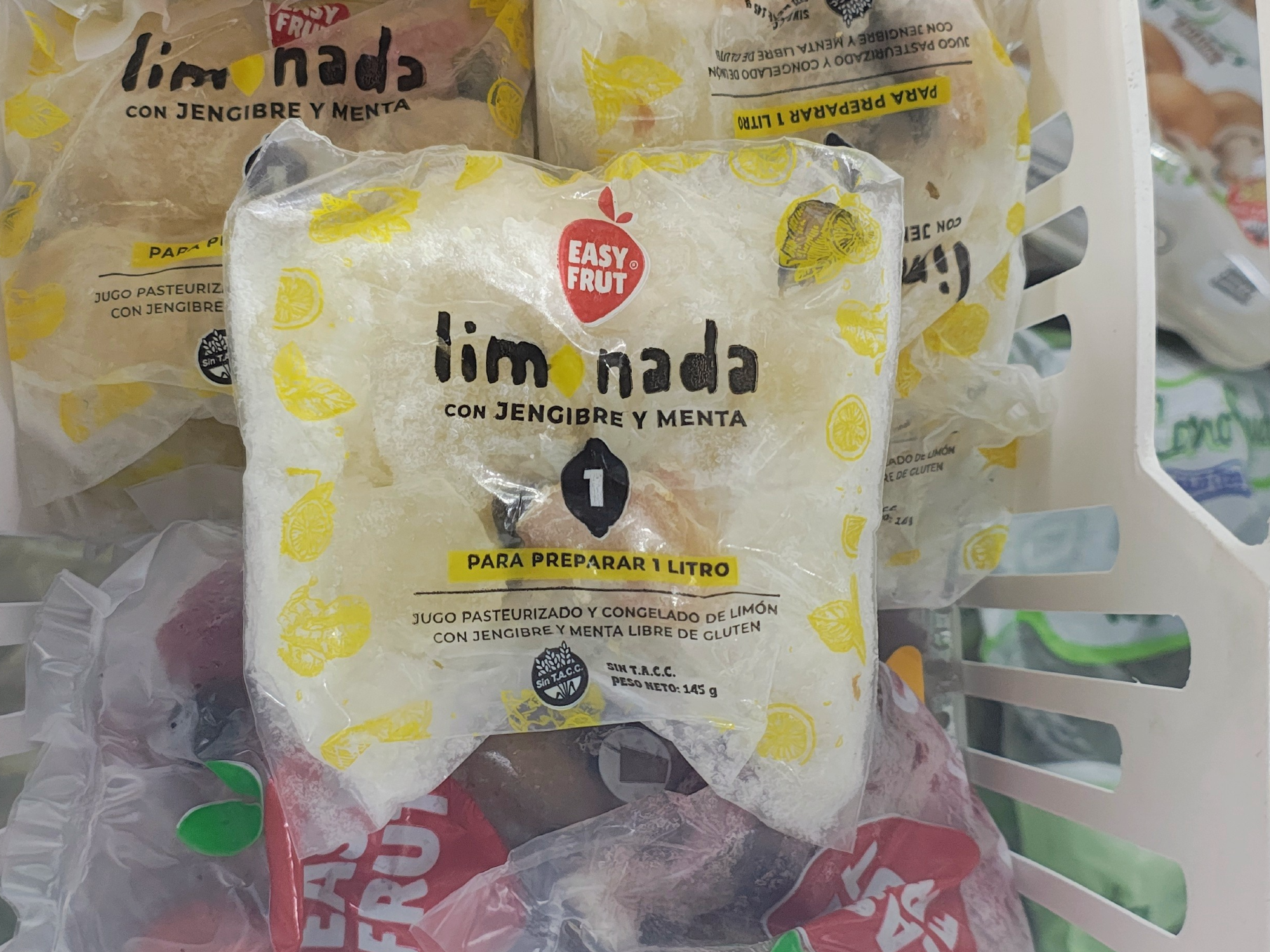 Limonada (rinde 1 litro)