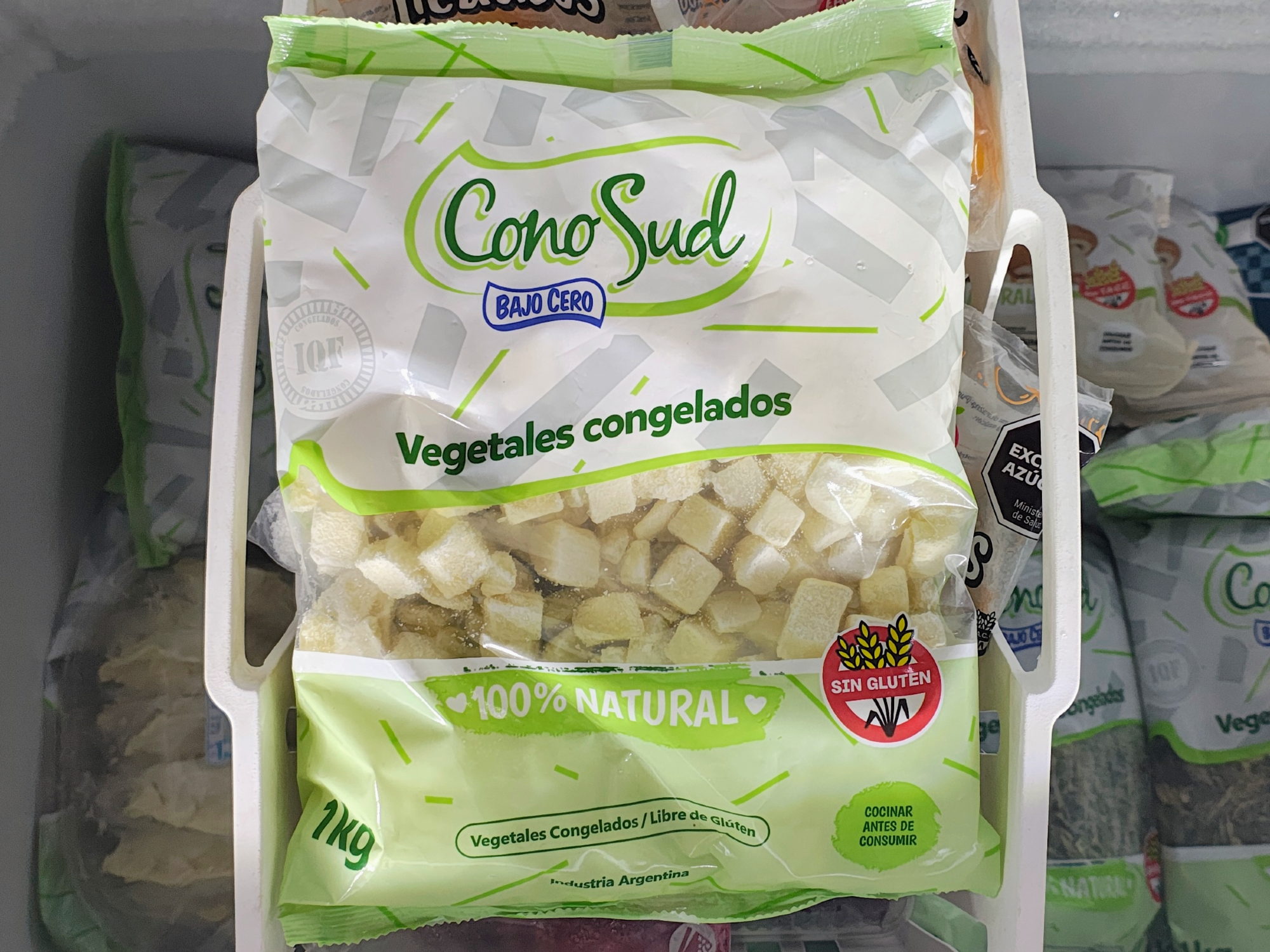 Papas en cubos (1kg)