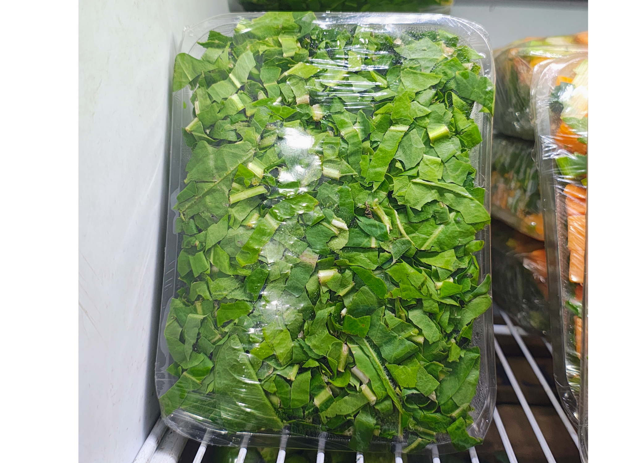 Bandeja de ensalada de Achicoria