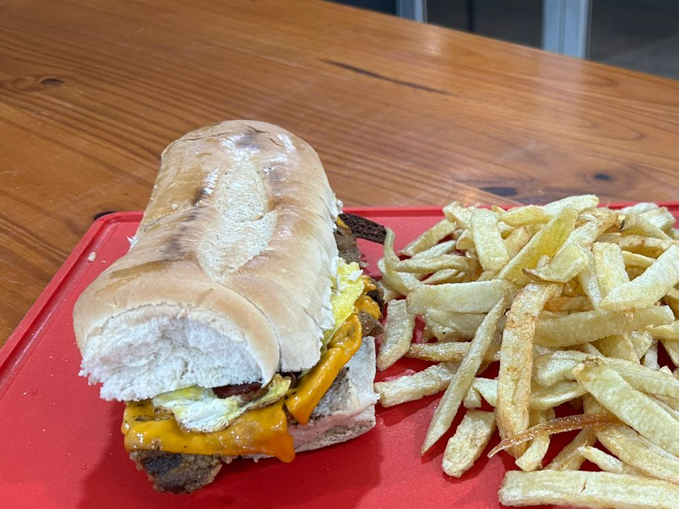 Sandwich de milanesa Food Tr3s