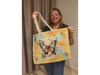 SEMINARIO TOTE BAG 18-04-2026 // LILIANA // BOLSO GABARDINA 40 X 50.