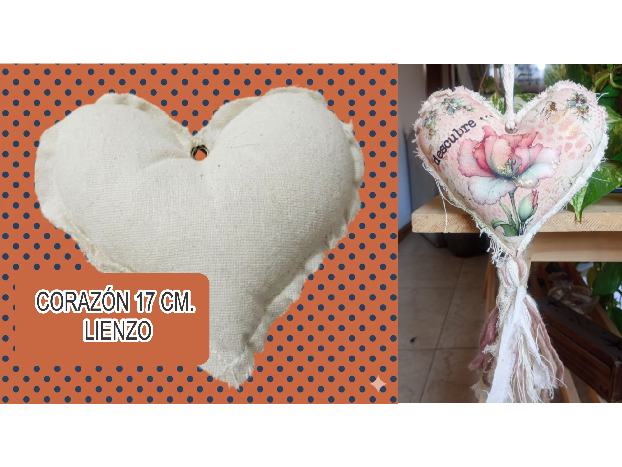 CORAZÓN 17 CM.