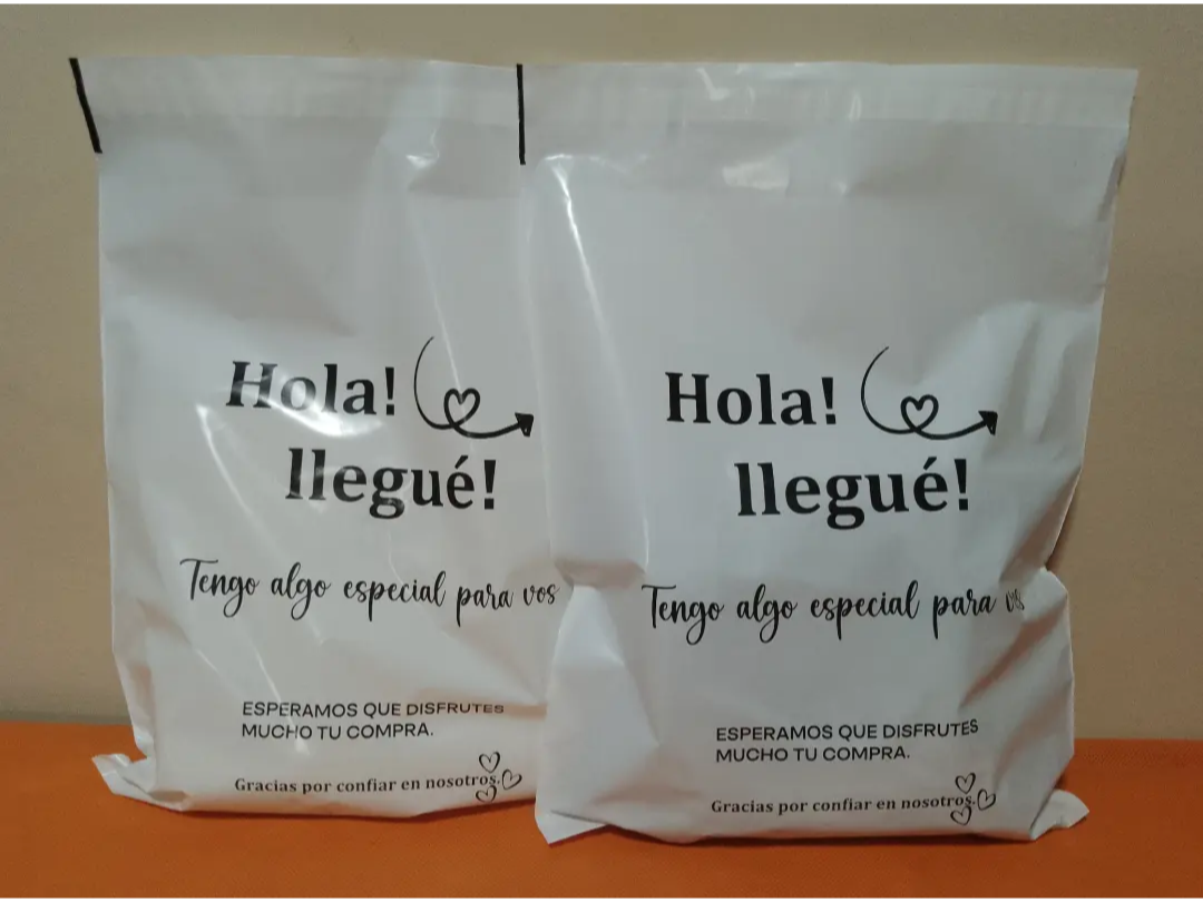 Bolsas e-commerce blancas