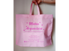 Bolsas de friselina rosa 45x40cm
