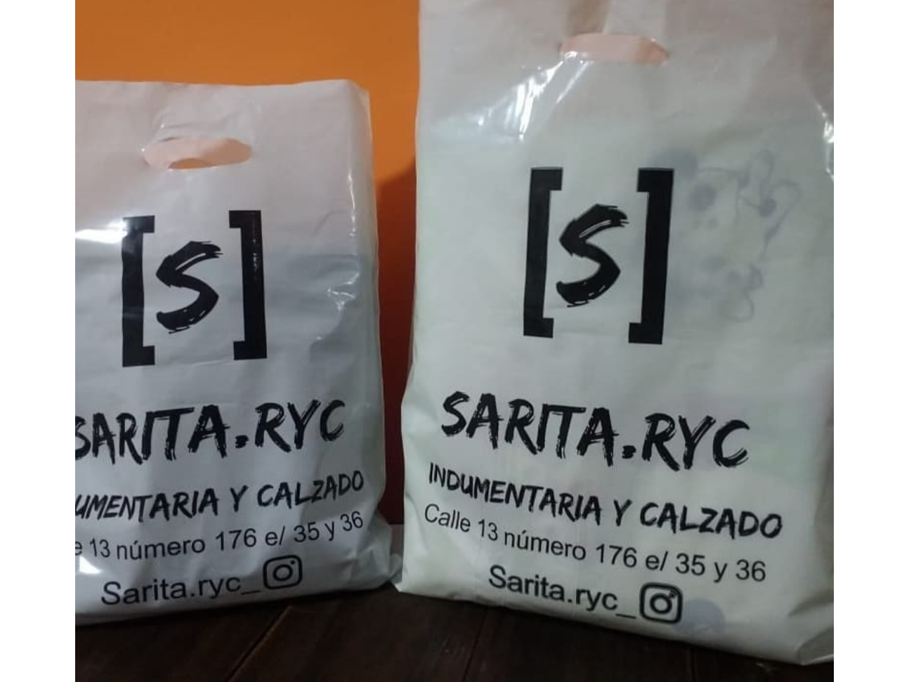 Bolsas cristal/blancas ( alta densidad) 30x40cm