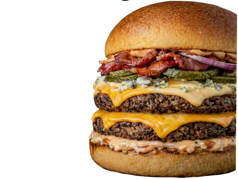 TRES QUESOS + PAPAS de Piko burgers