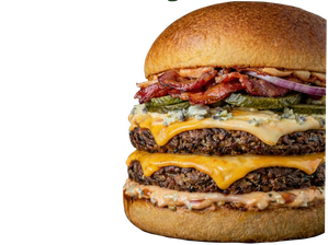 TRES QUESOS + PAPAS de Piko burgers