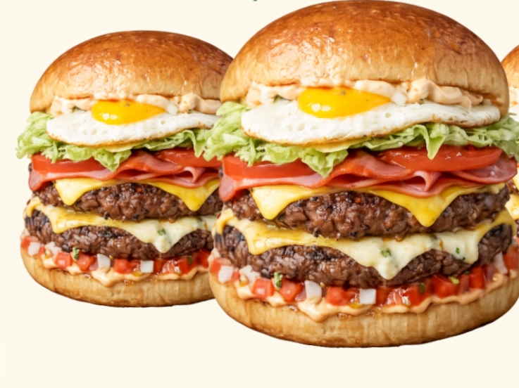 2 ESPECIALES DOBLES + PAPAS