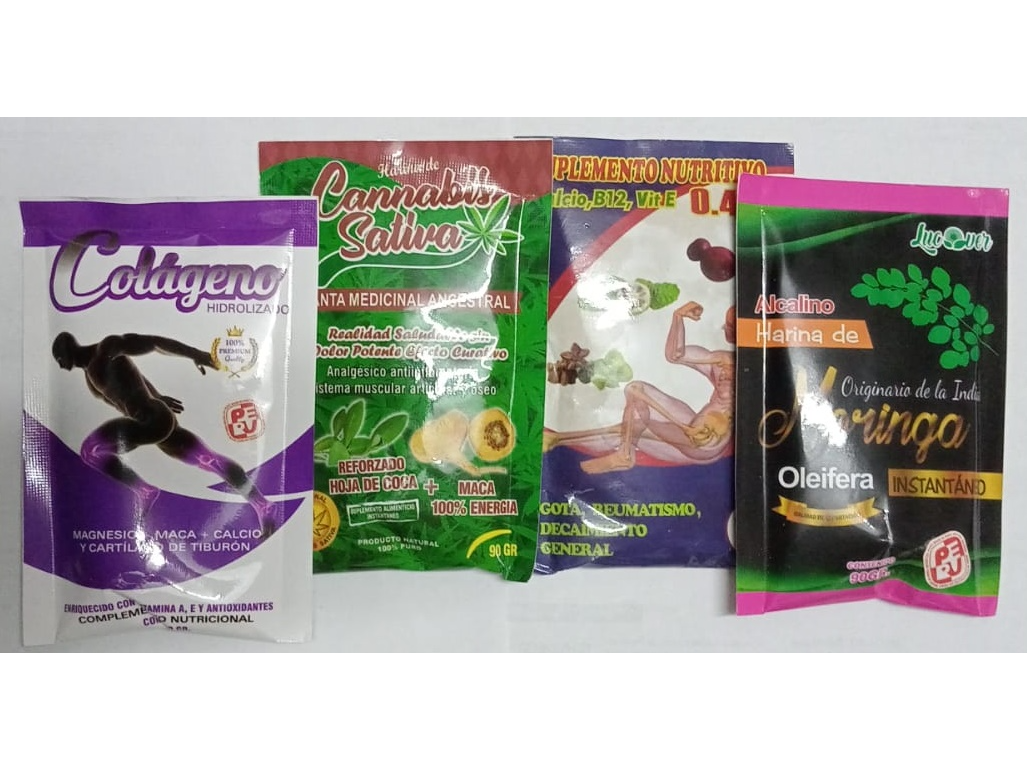 Suplementos en polvo 90 grs.