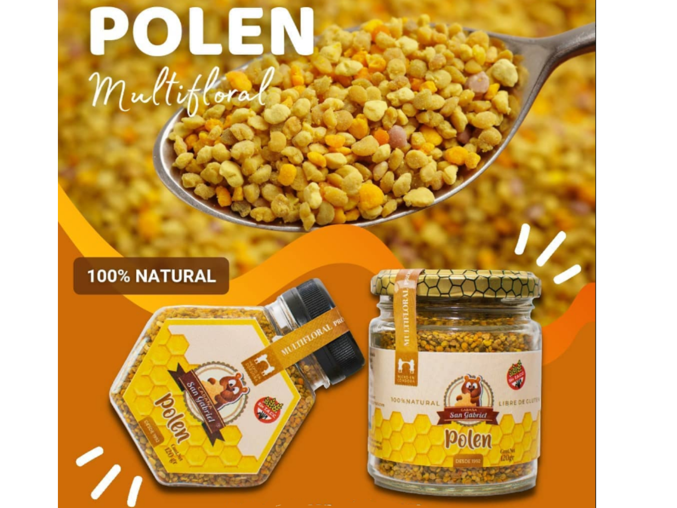 Polen Pet x 100 GRS