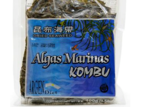 Algas kombu x 100 grs.