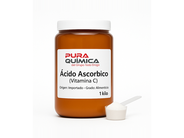 Acido Ascorbico (vitamina c) x 1 kg.