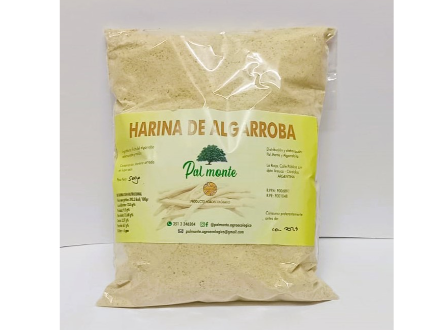 Harina de Algarroba Pal' Monte x 1 kg.