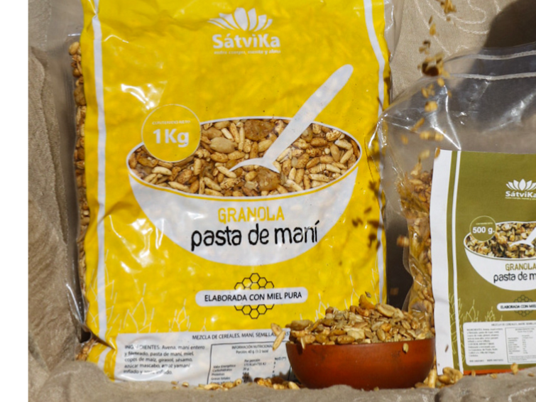 Granola Pasta de maní