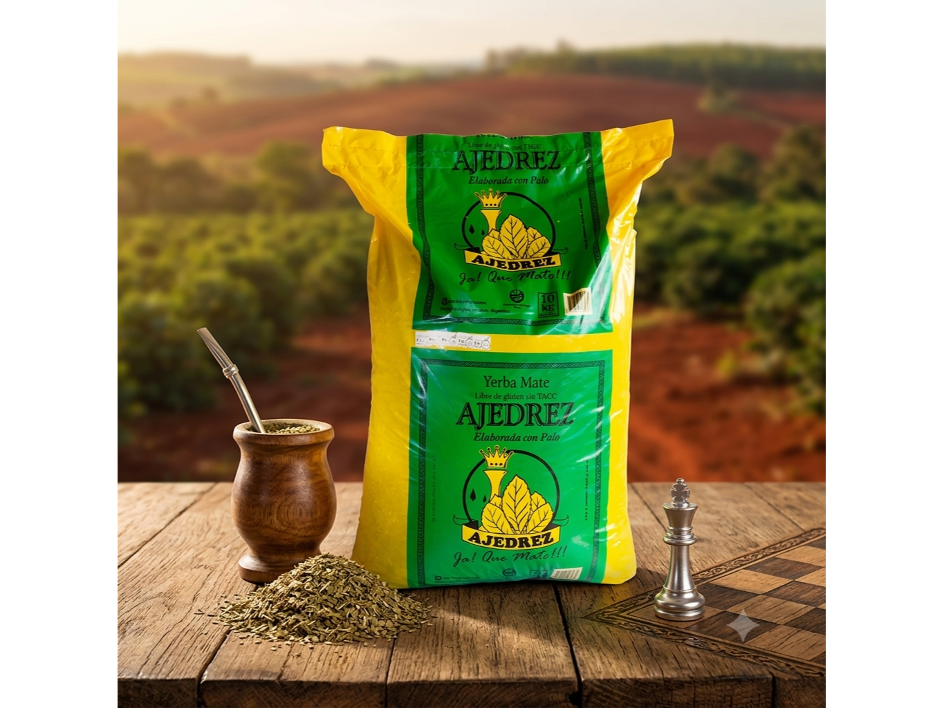 Yerba Ajedrez x 10 kg. (barbacua)