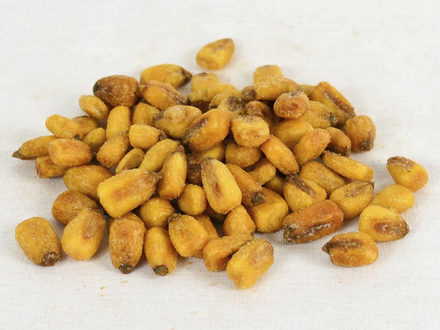 Semillas de maiz frito