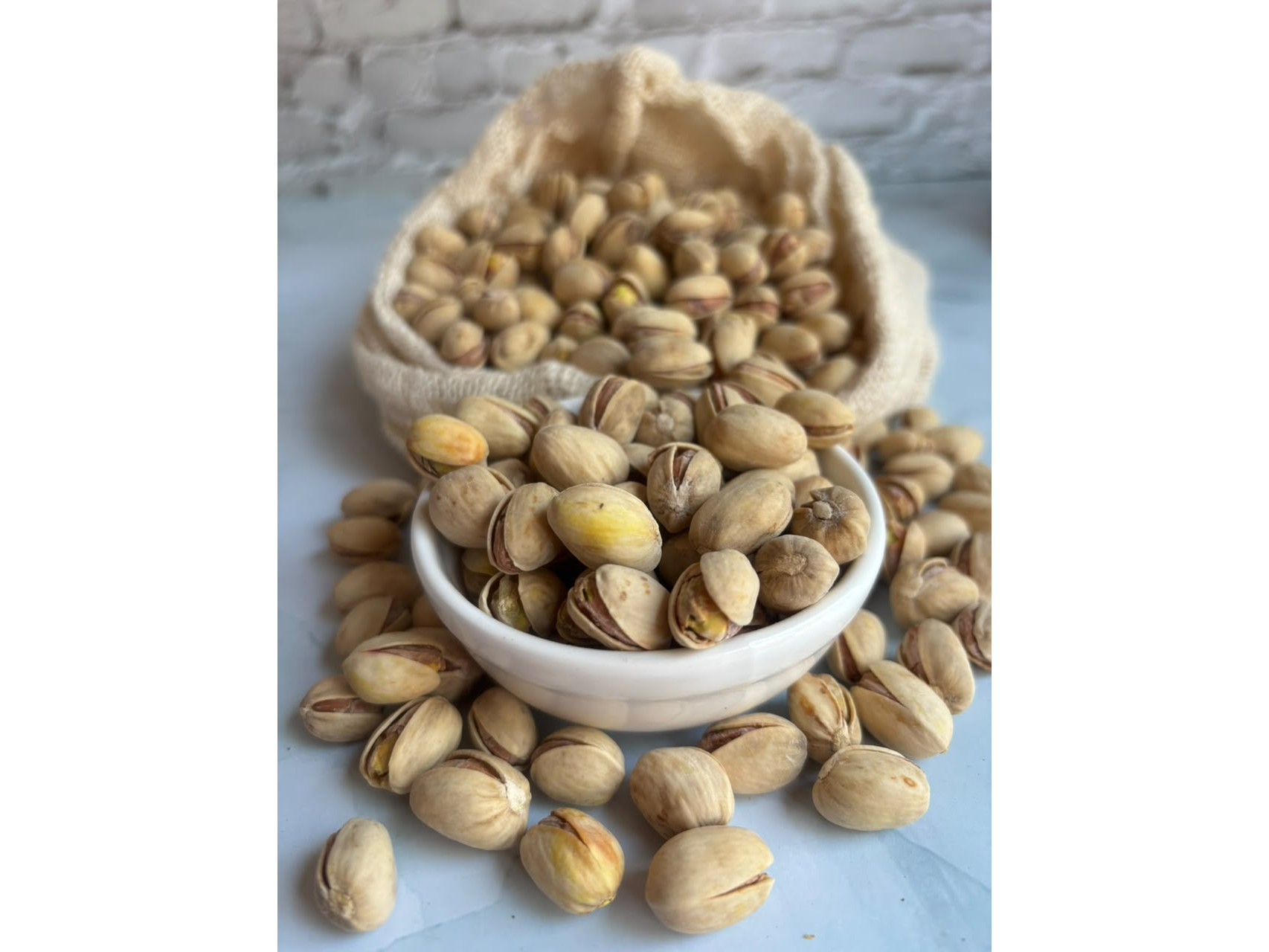 Pistachos con sal