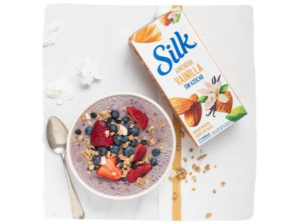 SILK Leche Almendras vainilla s/azucar