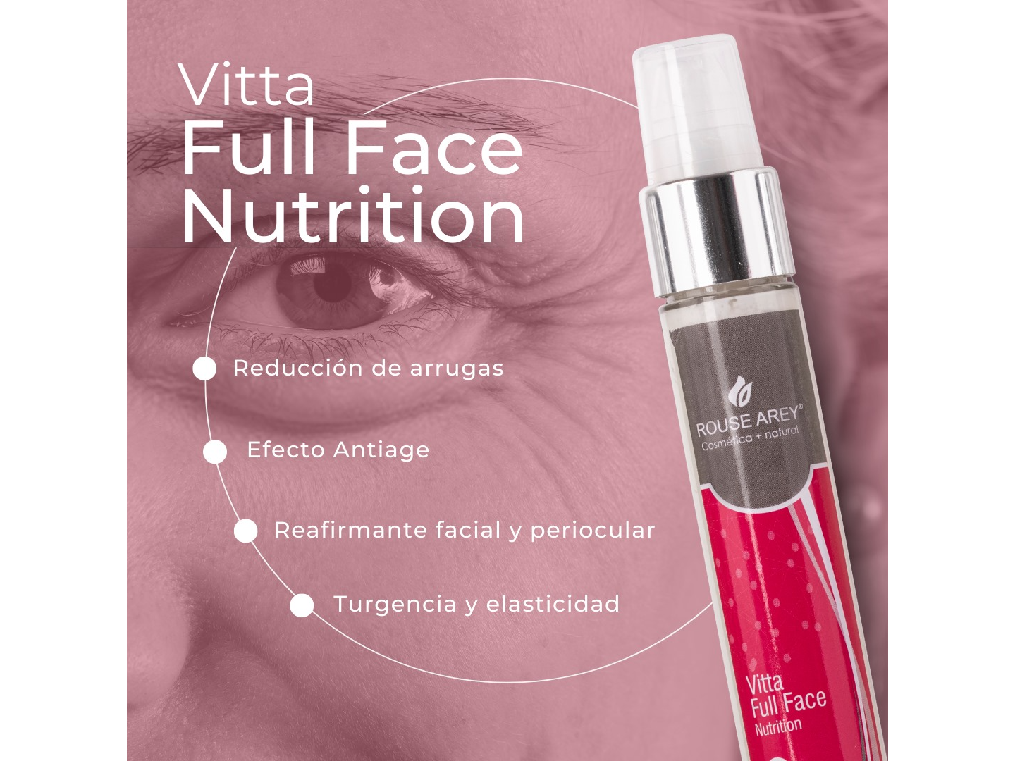 Vitta Full Face Nutrition - Reafirmante facial y periocular.
