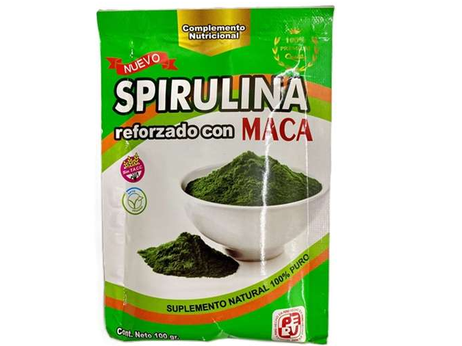 Spirulina + Maca X 90 gr