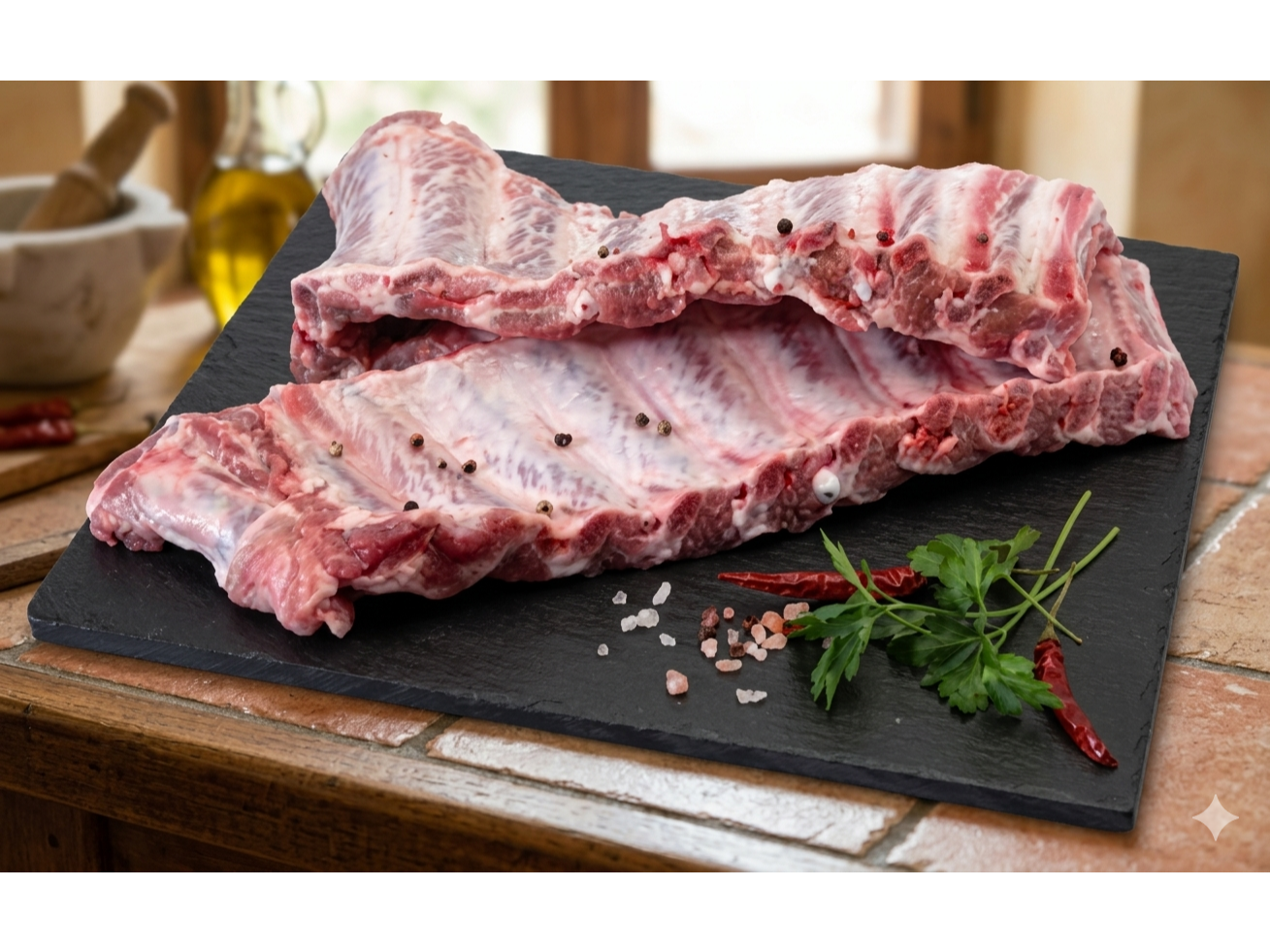 Costilla de Cerdo  X KG