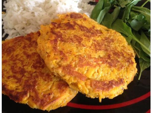 MILANESA DE SOJA Y CALABAZA