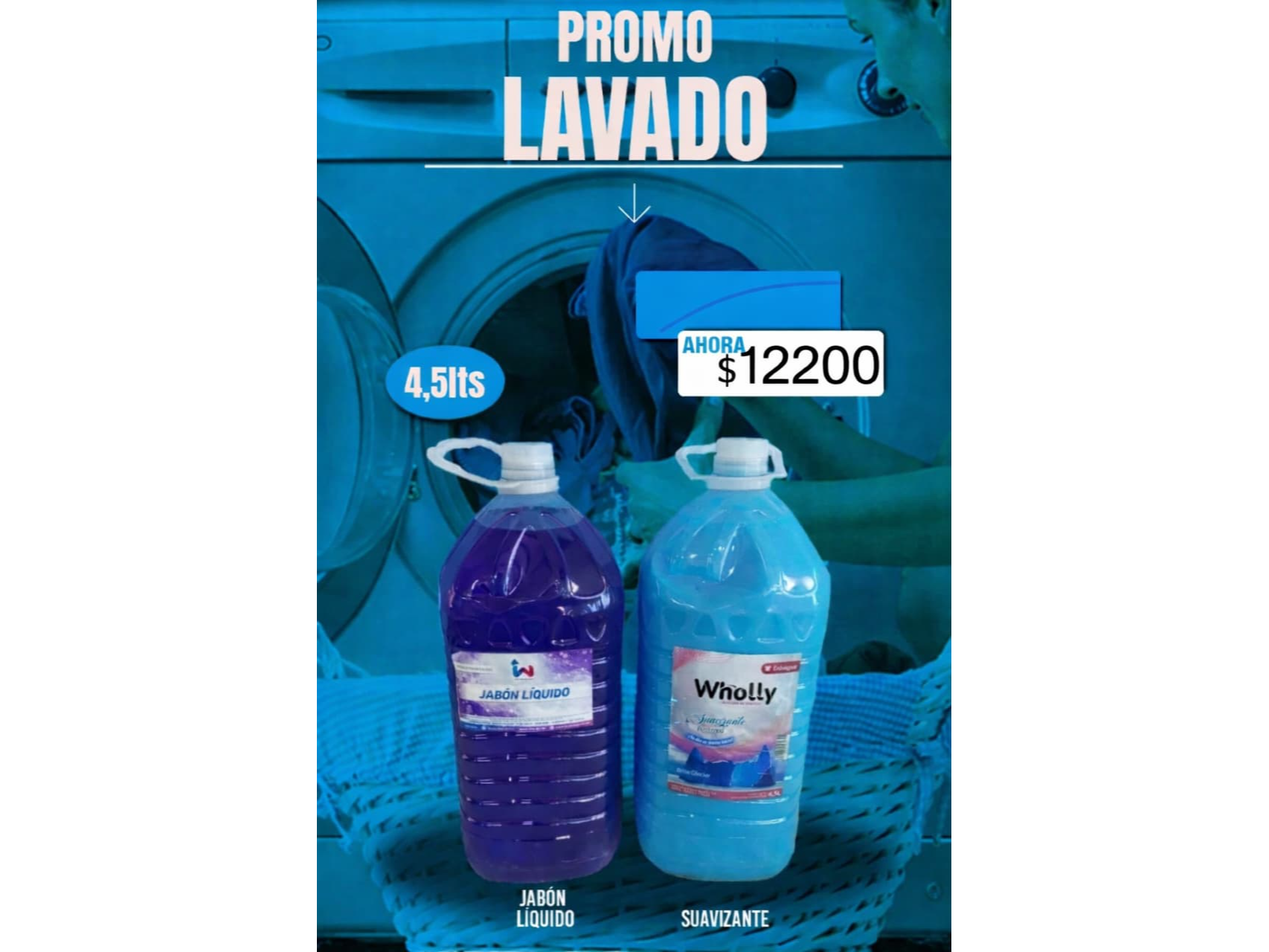 PROMO LAVADO GRANDE 4.5LTS