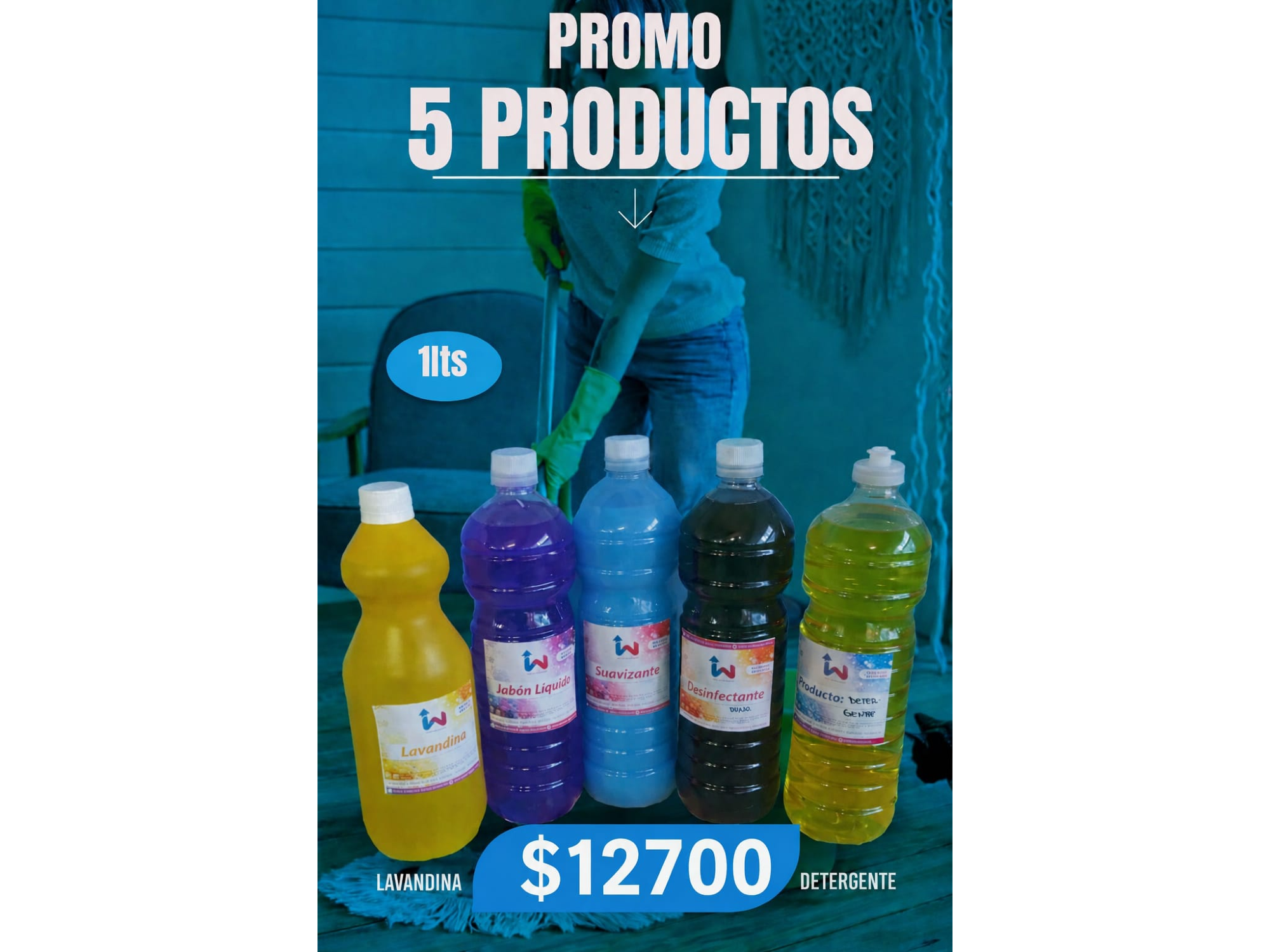 PROMO CHICO 5X1LTS