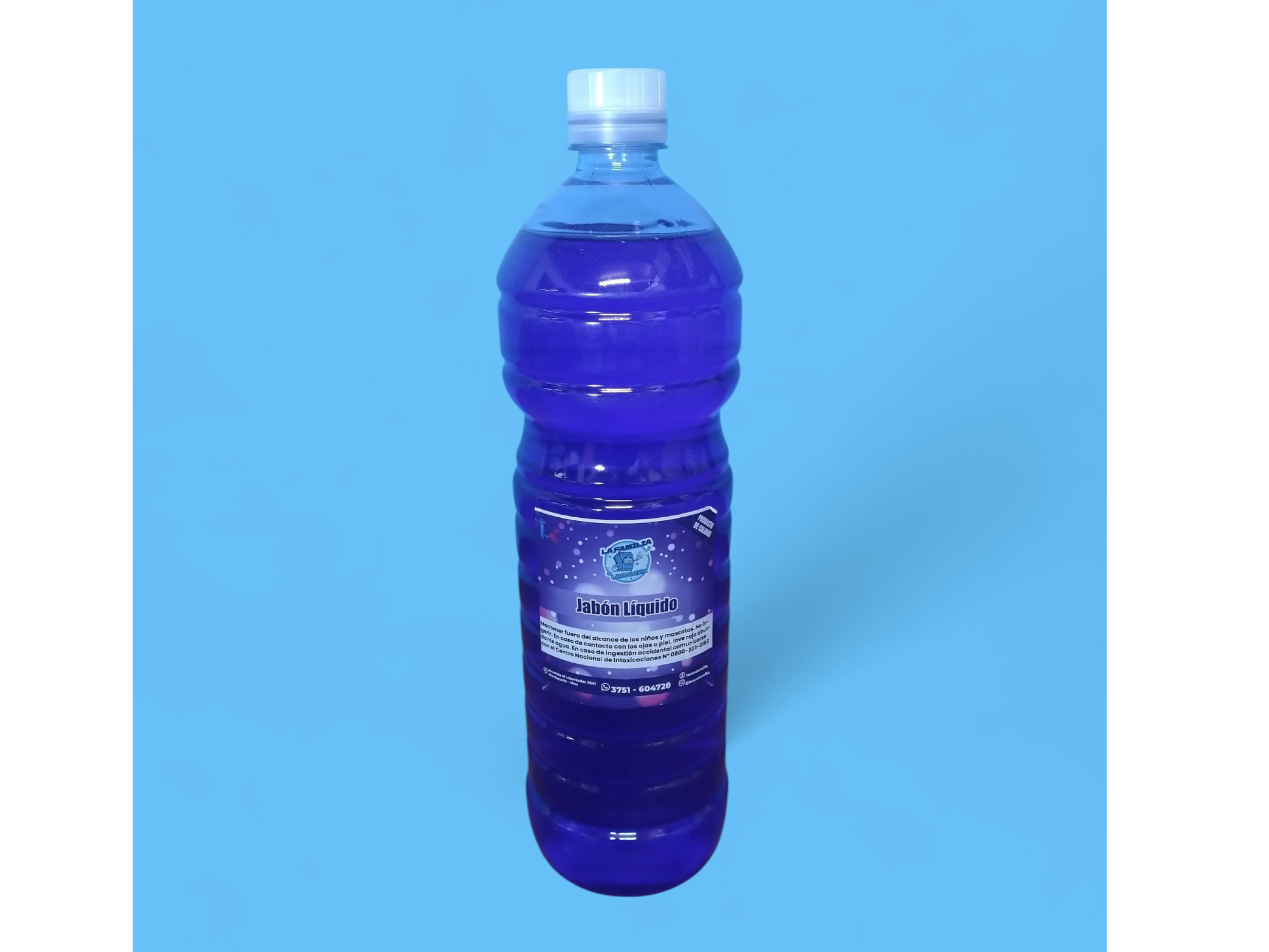 JABON LIQUIDO ECO LILA 1LTS de Lavanderia BUBBLE