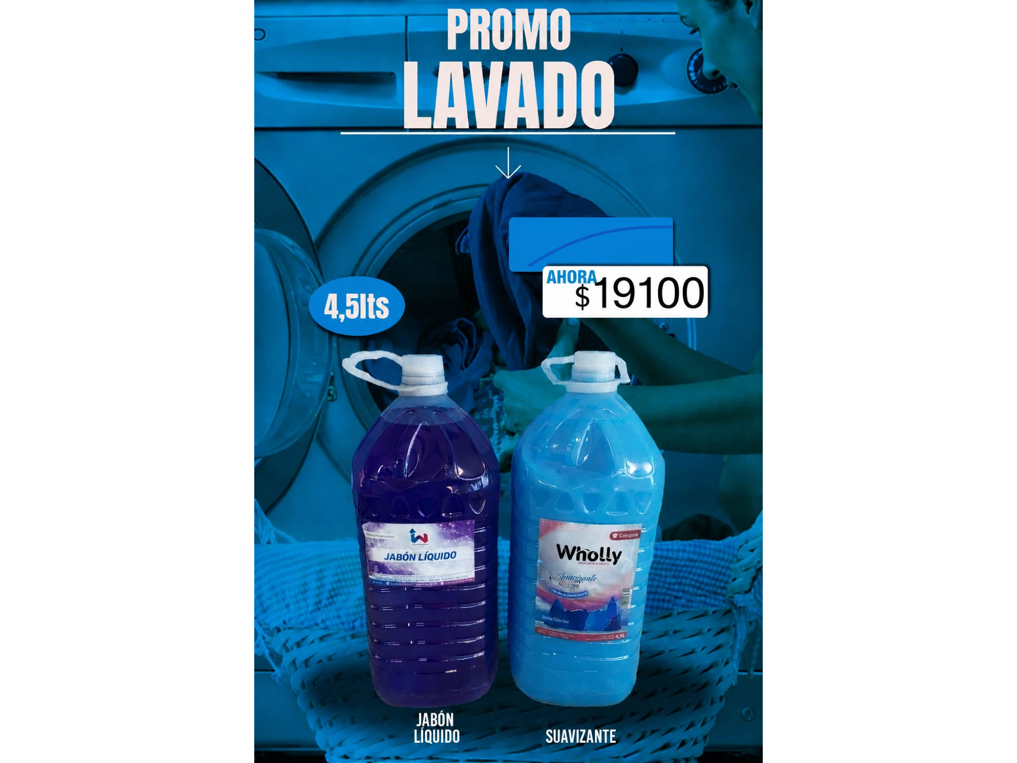 PROMO LAVADO GRANDE 4.5LTS