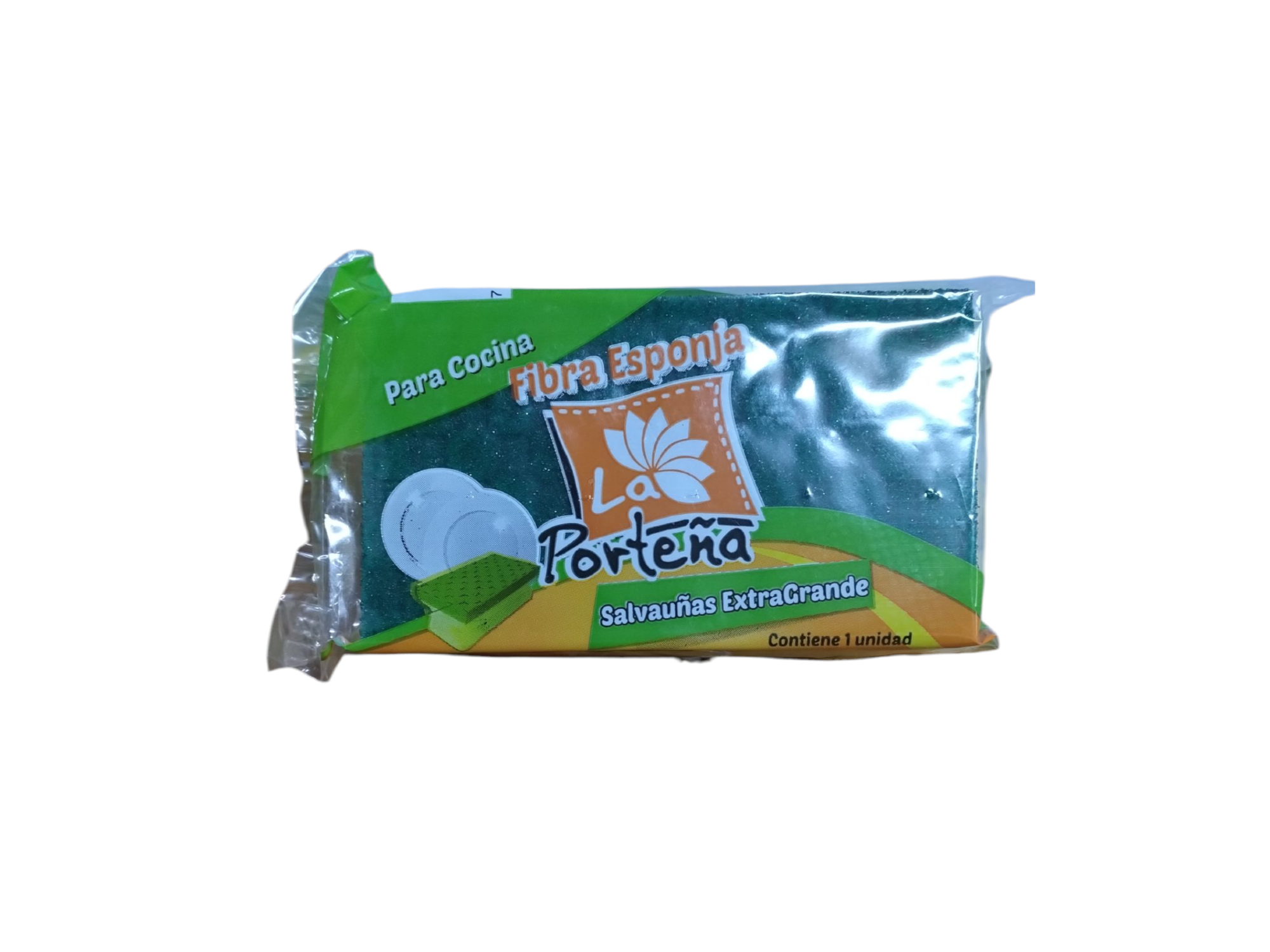 ESPONJA LA PORTEÑA VERDE EXTRA GRANDE