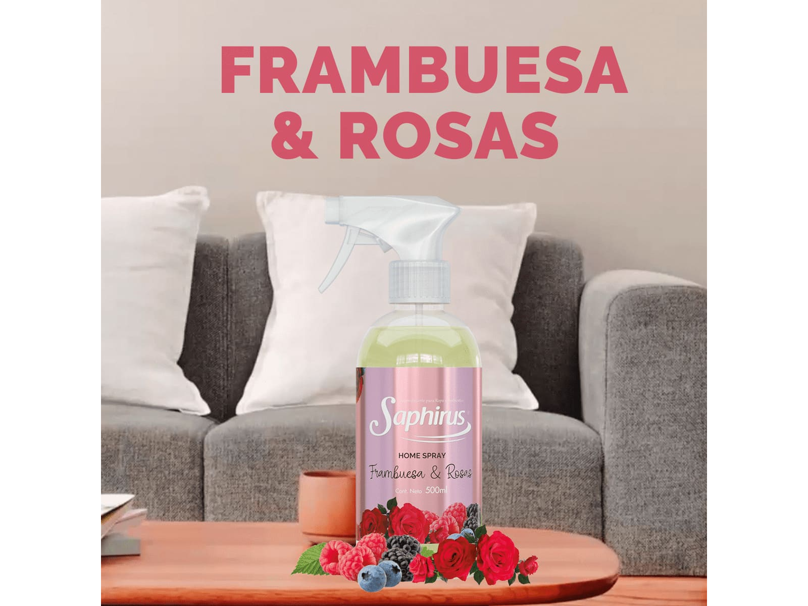 Frambuesa y Rosas