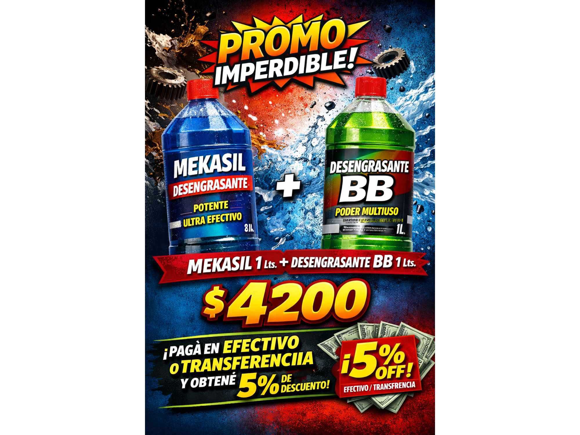PROMO MEKASIL + BB 1LTS Y 5LTS