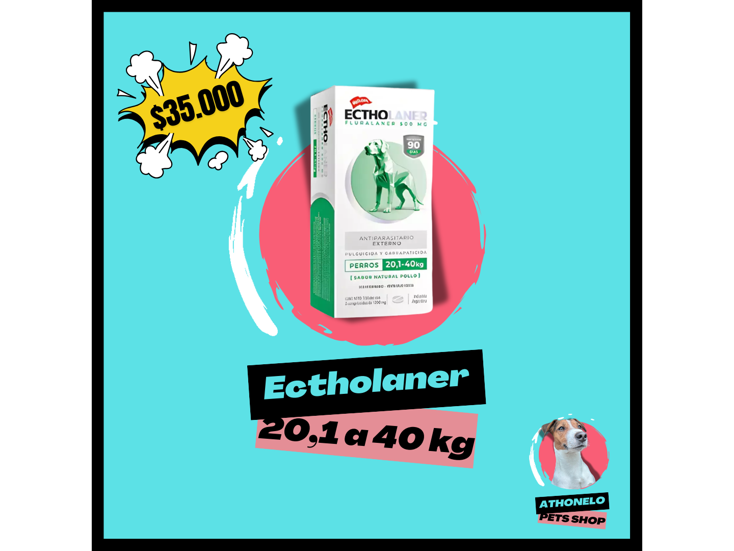 ECTHOLANER de 20,1 a 40 kg