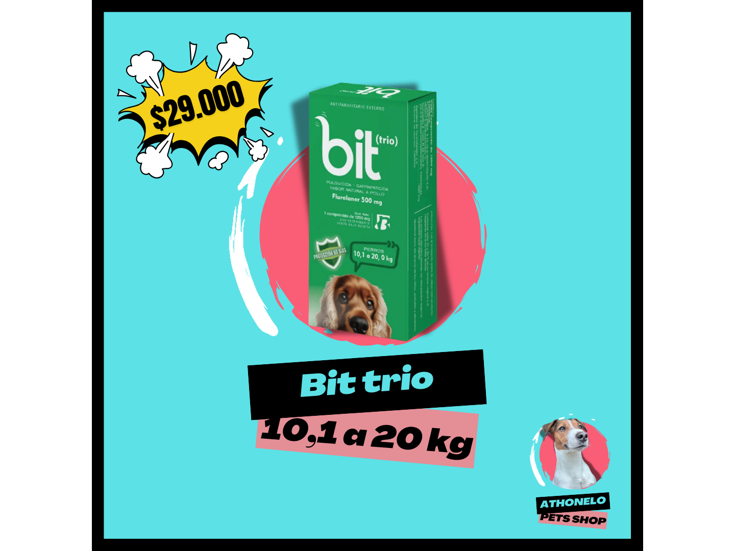 BIT (trio) de 10,1 a 20 kg