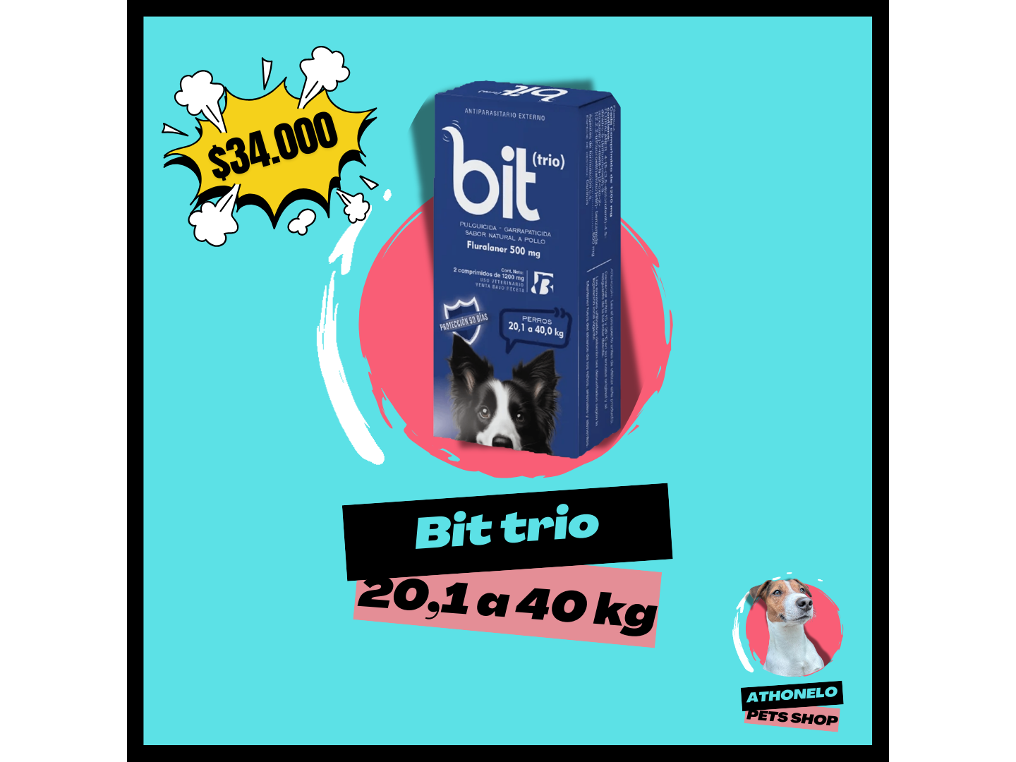 BIT (trio) de 20,1 a 40 kg
