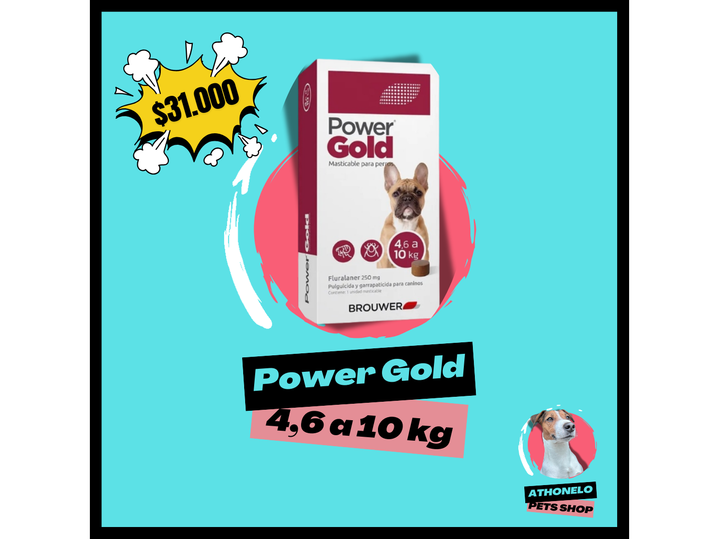 POWER GOLD de 4,6 a 10 kg
