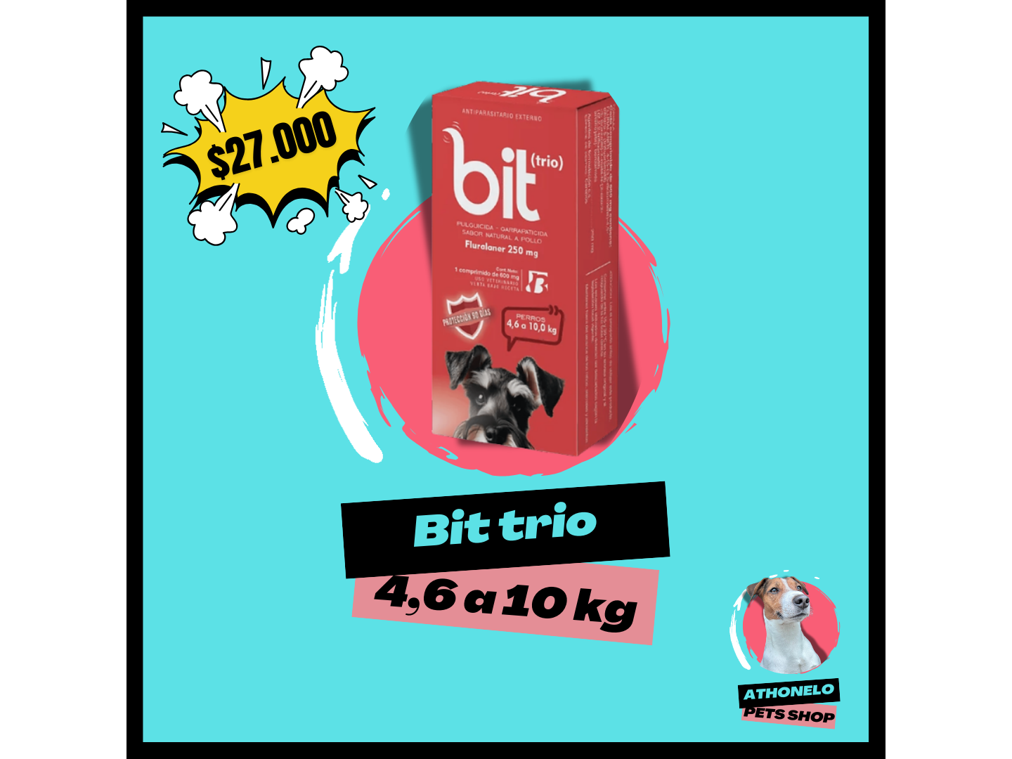 BIT (trio) de 4,6 a 10 kg