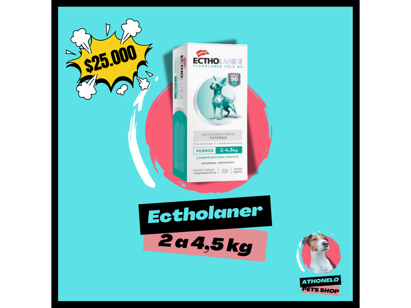 ECTHOLANER de 2 a 4,5 kg