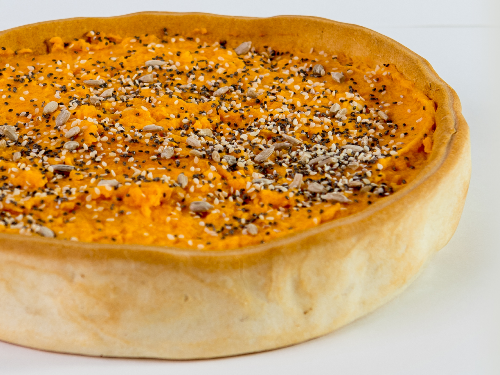 Tarta CALABAZA y MOZZARELLA de Punto Cuatro Cordillera