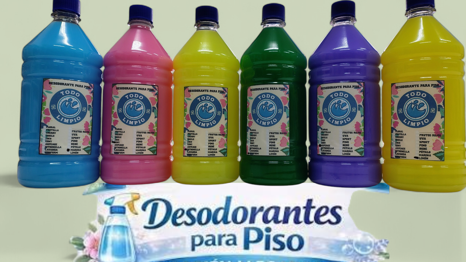 Desodorantes para piso