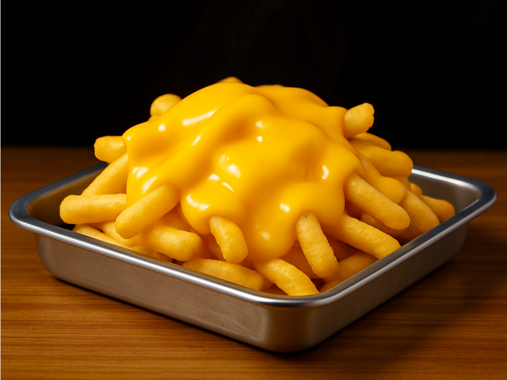 Papas Fritas C/Cheddar