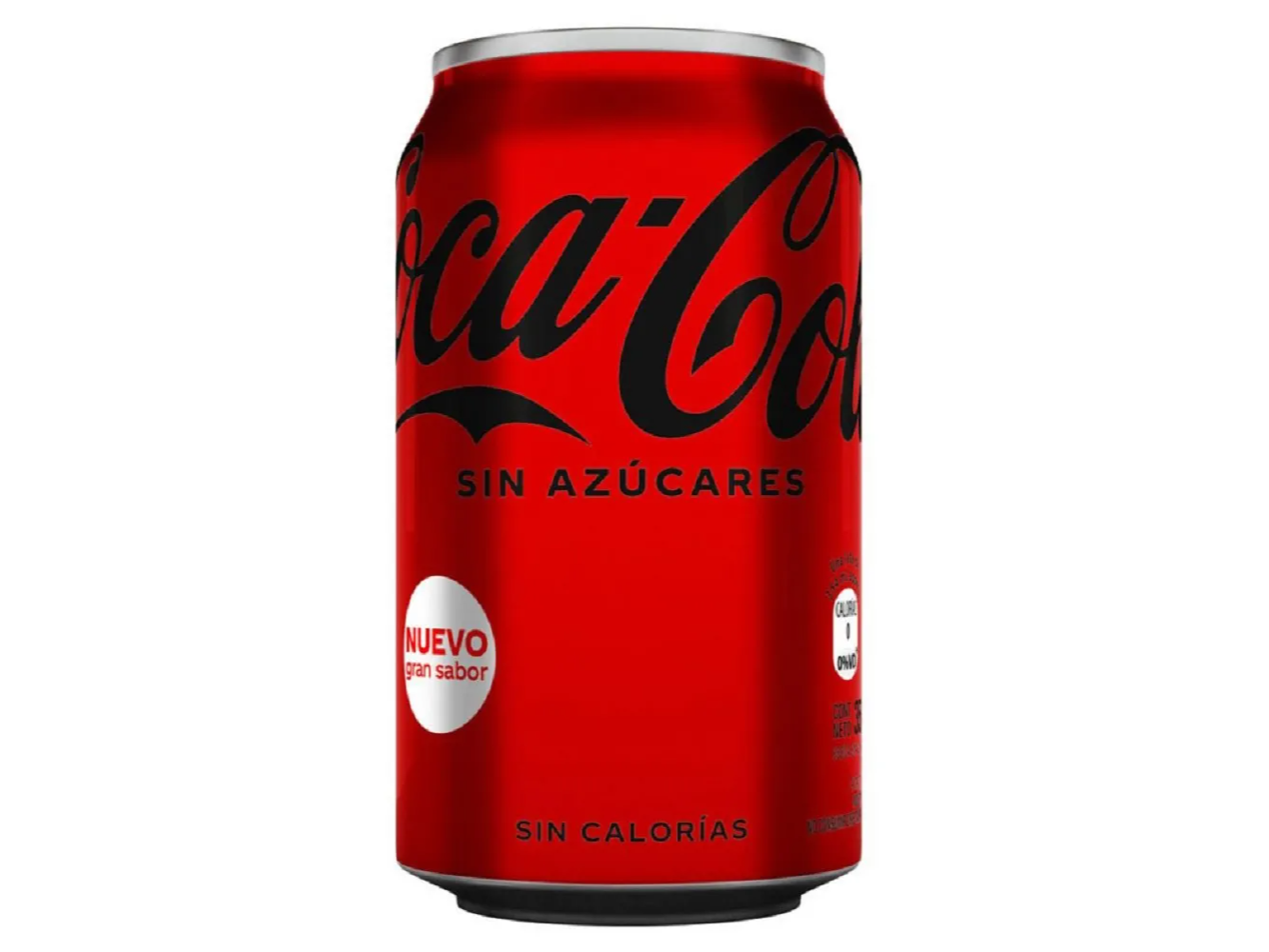 Coca Cola Zero lata