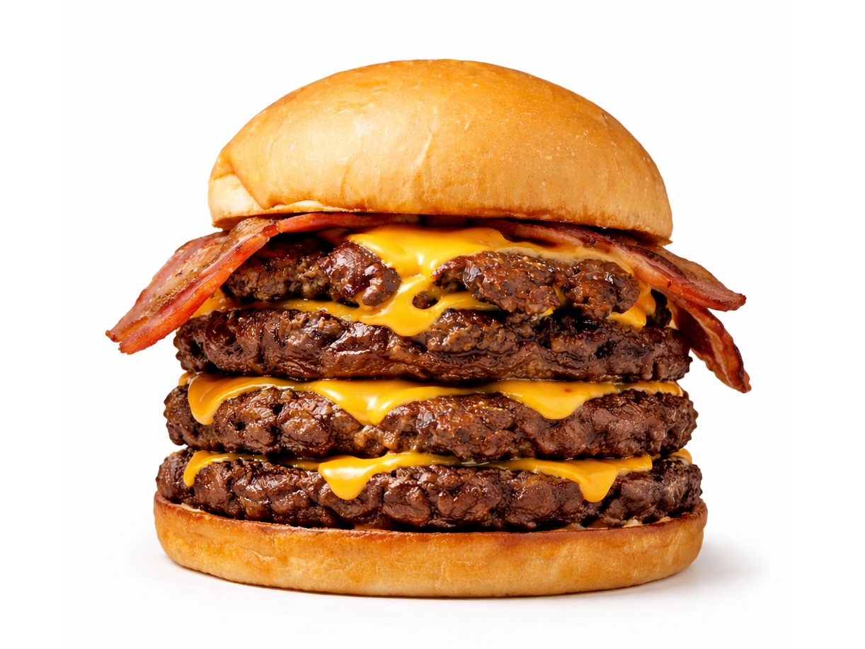 Zeus bacon CUADRUPLE