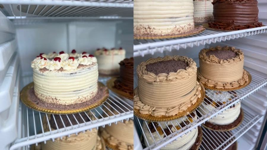 Tortas postres y heladas