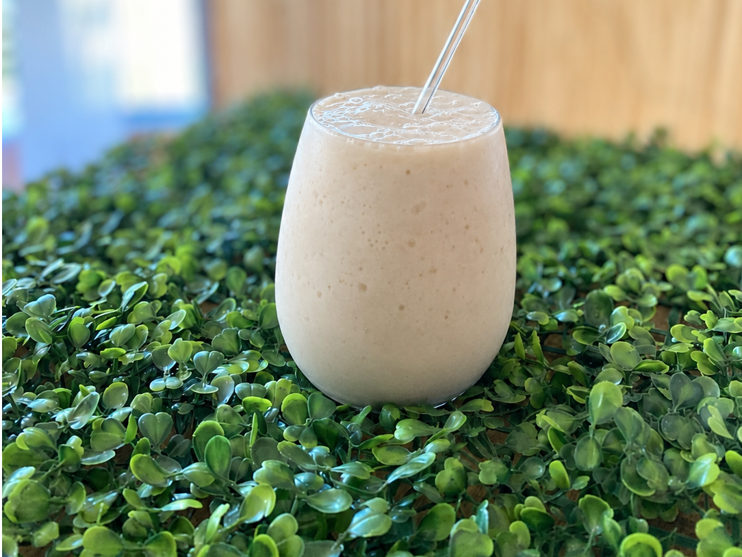 Licuado de banana de El Buen Postre