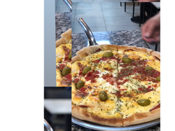 Muzarrella con jamón