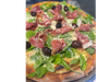Rúcula con jamón crudo